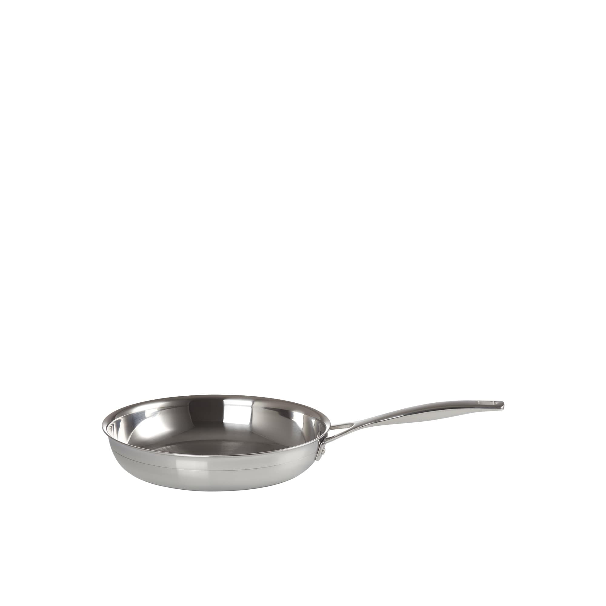 Le Creuset 3-Ply Stainless Steel Uncoated Frypan 24cm | Kitchen
